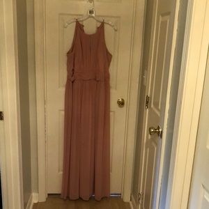 David’s bridal bridesmaid dress